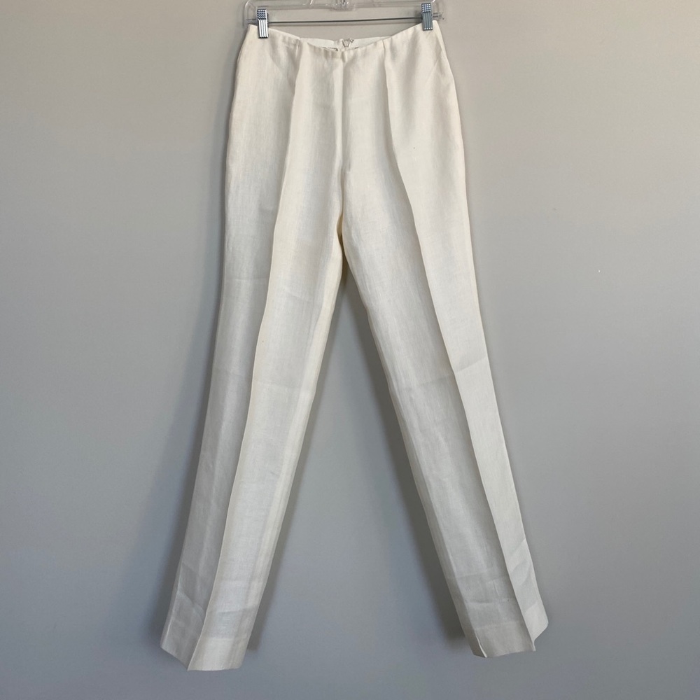 Michael Kors vintage white linen pants